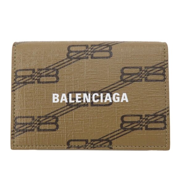 BALENCIAGA Brown Leather Wallet - Picture 1 of 11